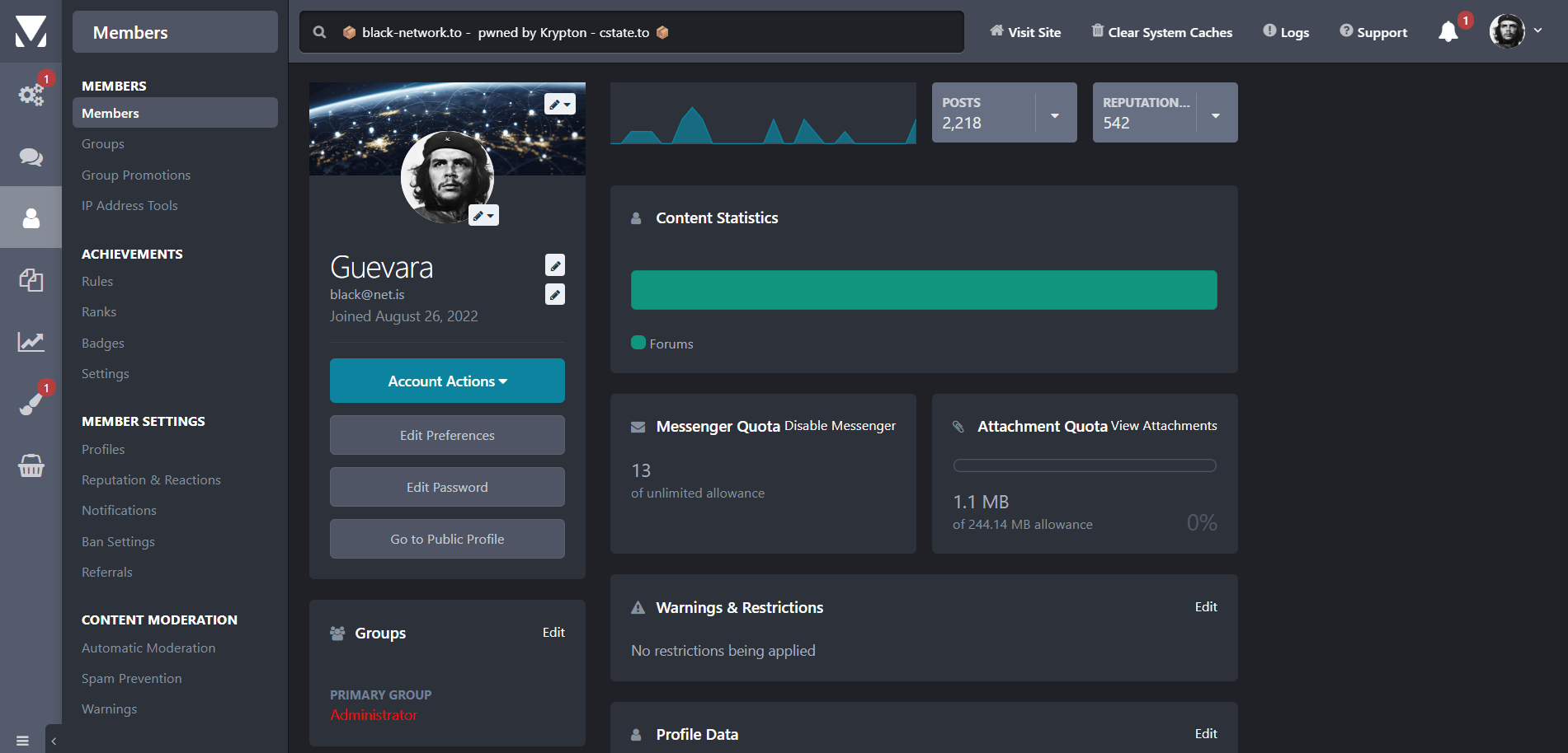 Admin Panel Pwned
